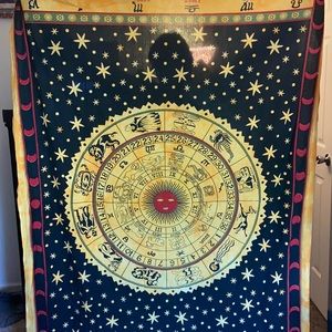 Tapestry/ astrological chart / Zodiac